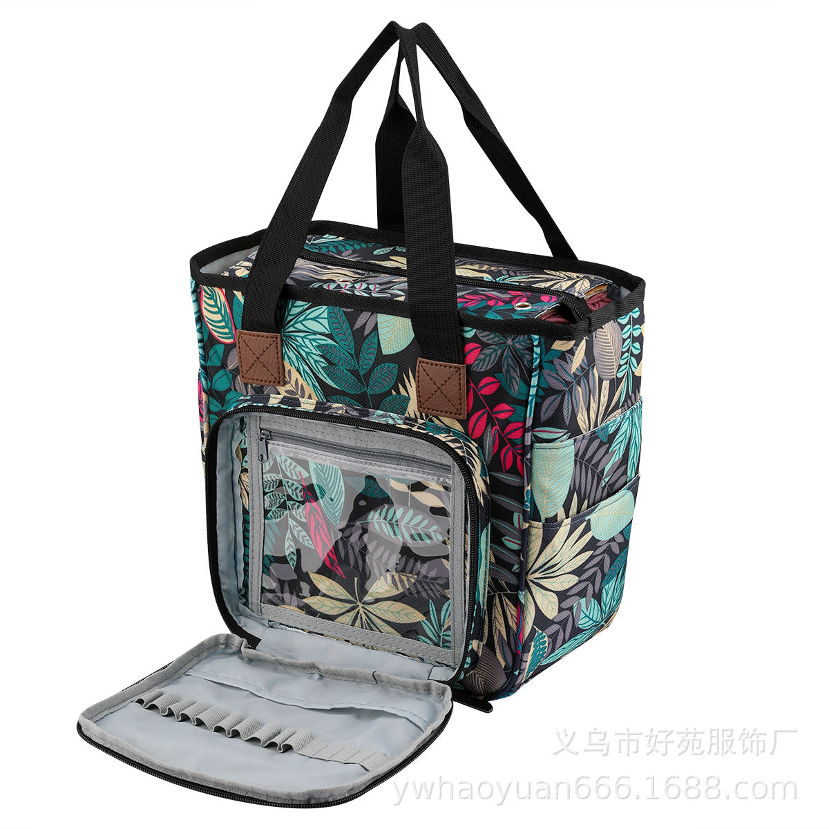 Yarn Organizer Crochet Tool Yarn Storage Bag Outdoor Travel Tote Bag