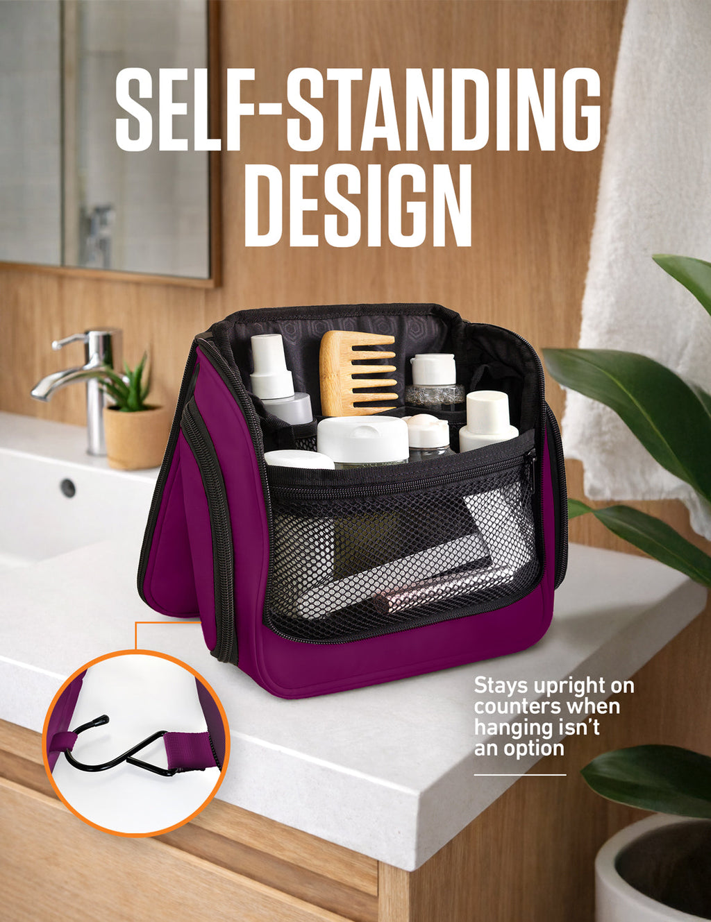 Hanging Travel Toiletry Bag