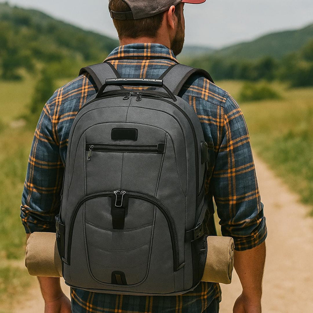 All-in-One Backpack with Anti-Theft lock Fits Laptops up to 17.3"